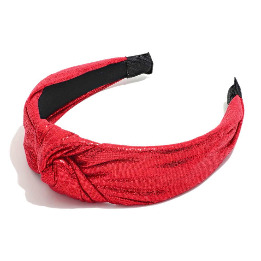 Metallic Knotted Headbands - Multiple Colors!
