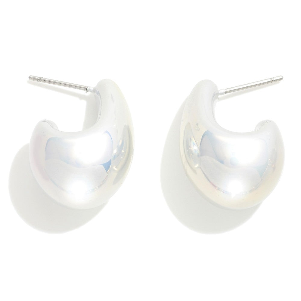 Pearlescent Teardrop Earrings {Multiple Colors} - KaraMarie