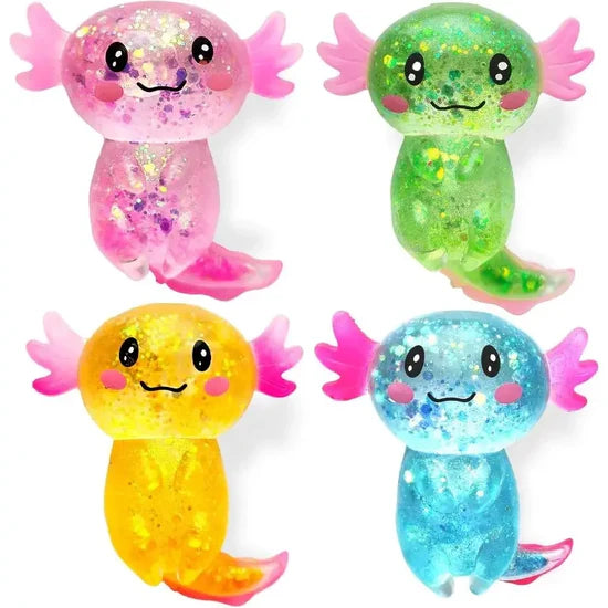 Squeeze Axolotl - Multiple Colors! - KaraMarie