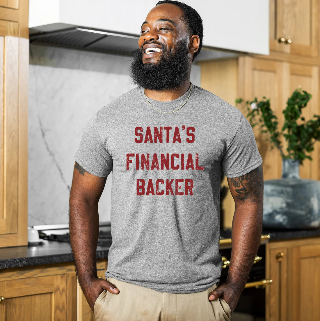 Santa's Financial Backer Graphic Tee