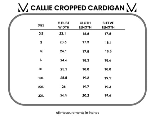 MM Callie Cropped Cardigan - Sky Blue {XS-XL} - KaraMarie