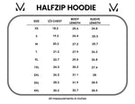 MM Half-Zip Hoodie - Rainbow Stripes & Sun-Kissed Coral {S-3X} - KaraMarie
