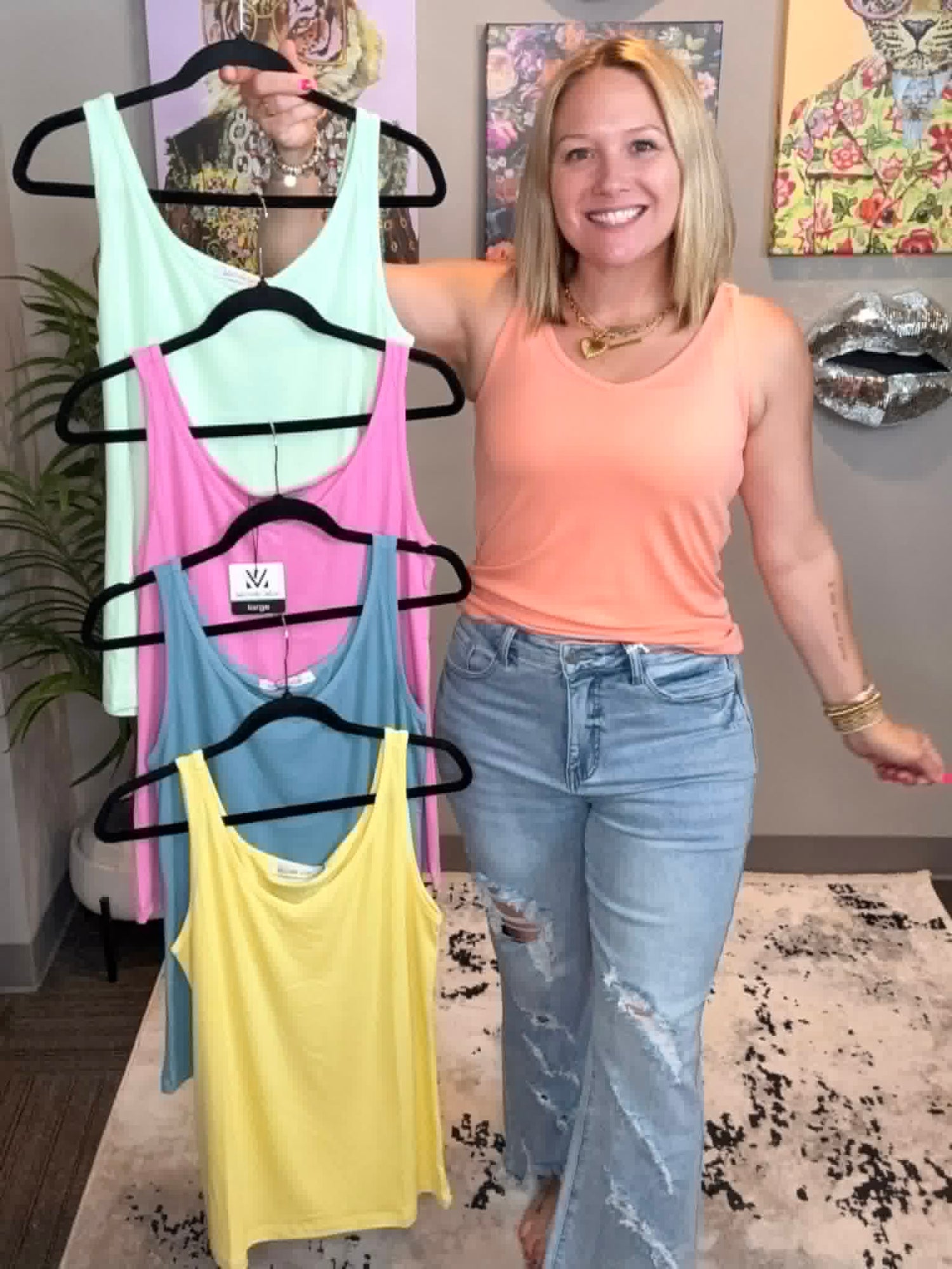 PREORDER MM Kennedy Tank - Multiple Colors! {XS-4X} - KaraMarie