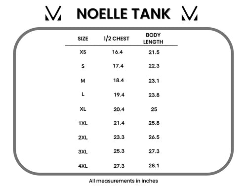 MM Noelle Tank - Red {S-3X} - KaraMarie