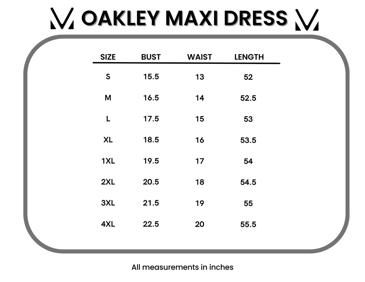 Oakley Off the Shoulder Maxi Dress - Navy Tropical {S-3X} - KaraMarie