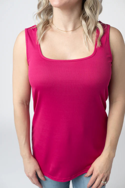 MM Rachel Ribbed Tank - Multiple Colors! {XS-4X} - KaraMarie