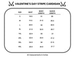 MM Valentine's Stripe Cardigan {XS-2X} - KaraMarie