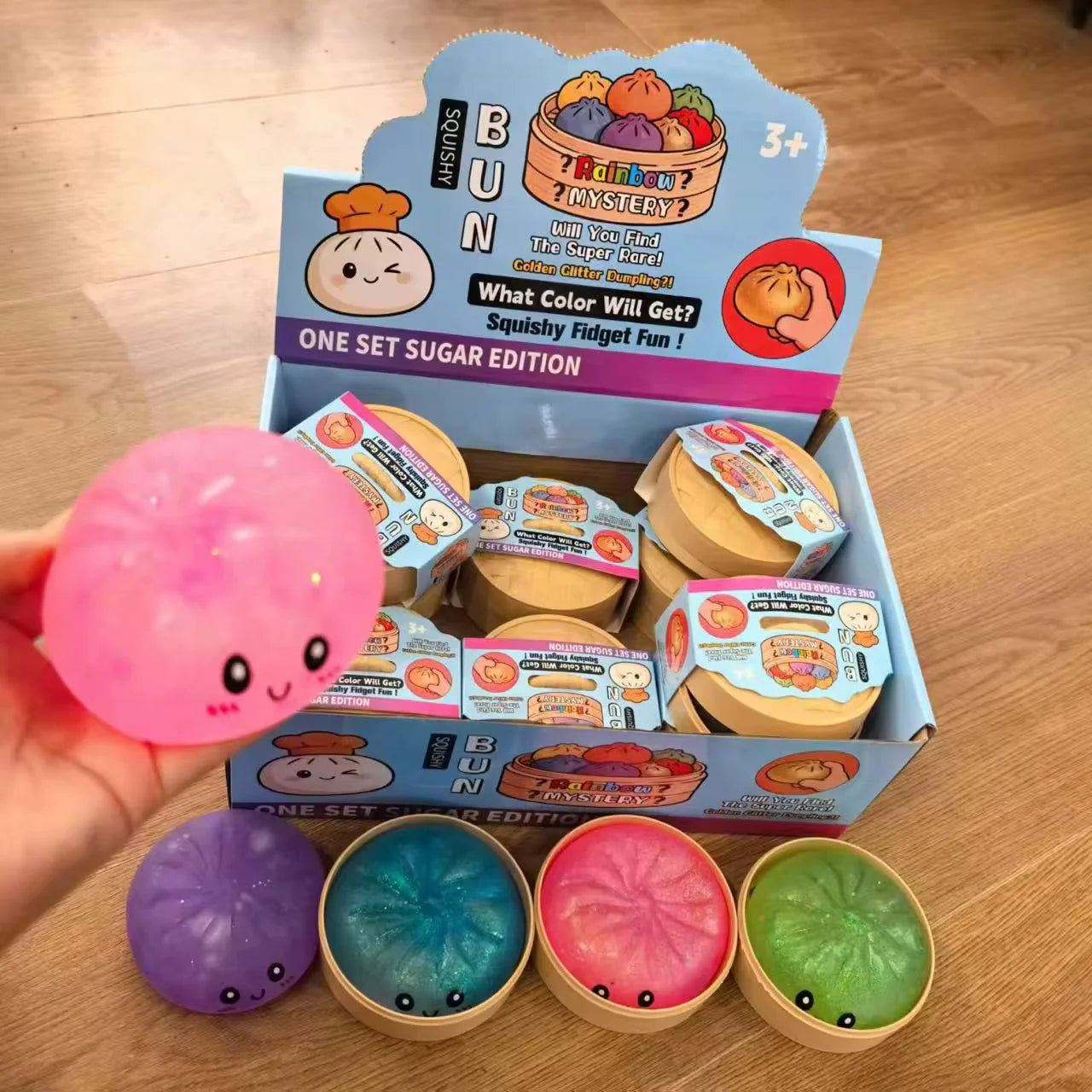 MYSTERY COLOR Bao Bun Squishy - Multiple Styles! - KaraMarie