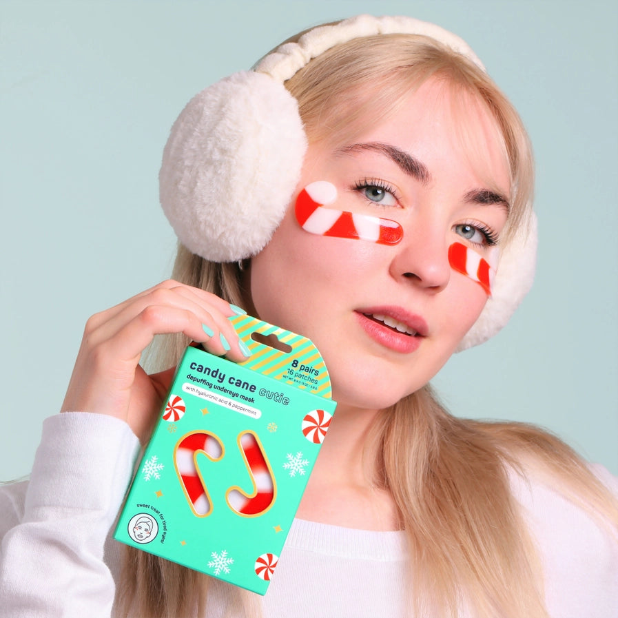 Candy Cane Cutie Depuffing Undereye Mask - KaraMarie