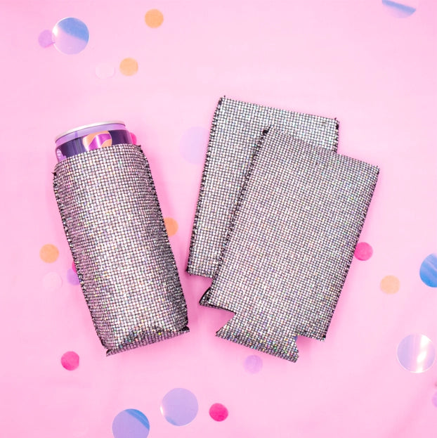 Disco Slim Can Koozies (2 Pack!)