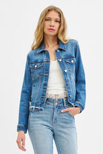 Cut Loose Denim Jacket {Size S-3X} - KaraMarie