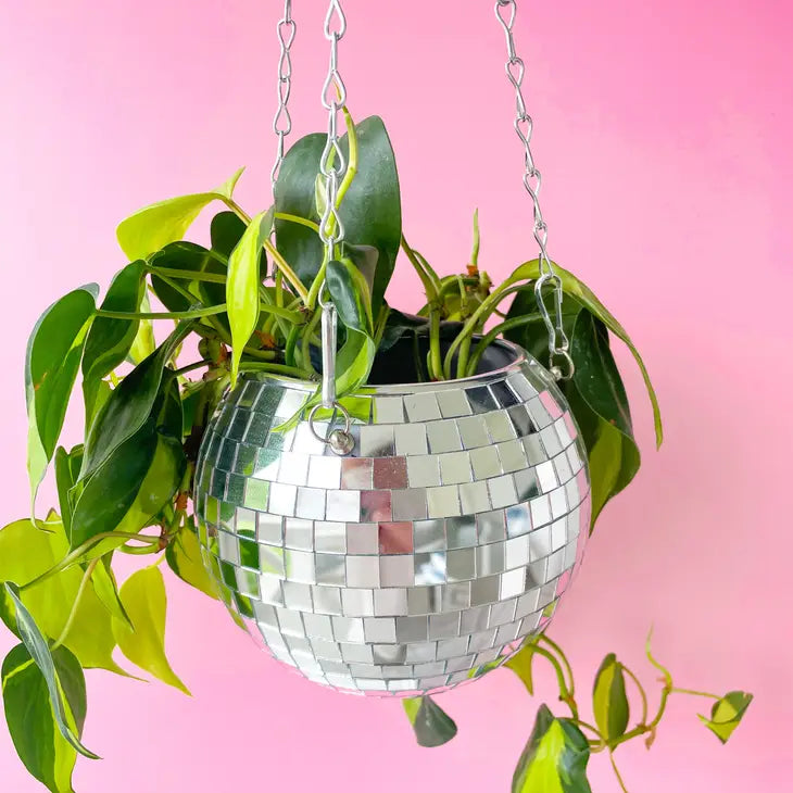 Disco Ball Planter