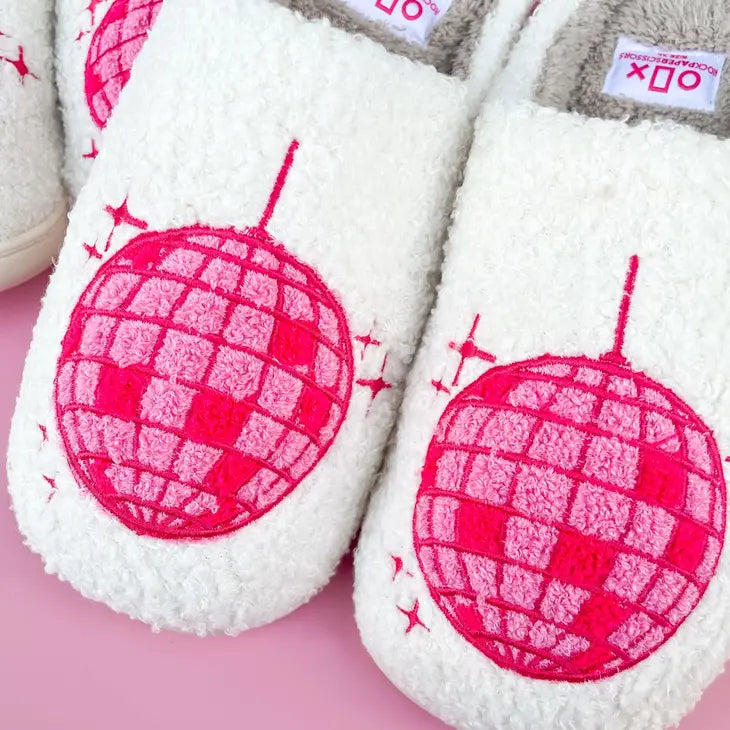 Disco Ball Slippers