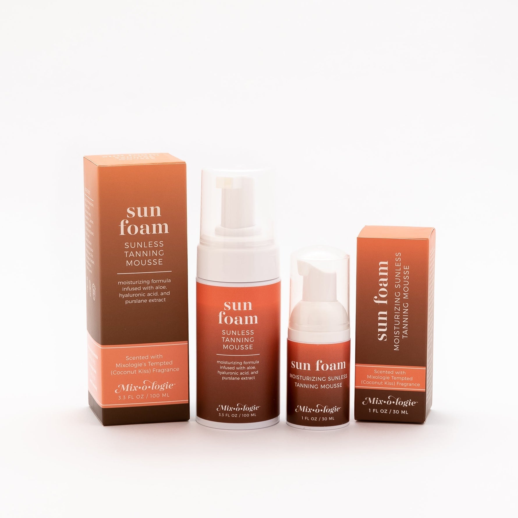 Mixologie SunFoam Sunless Tanning Mousse - Multiple Sizes! - KaraMarie