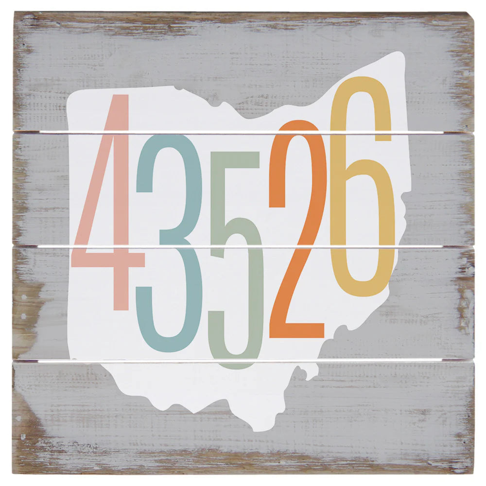53024 Grafton Zip Code State Sign