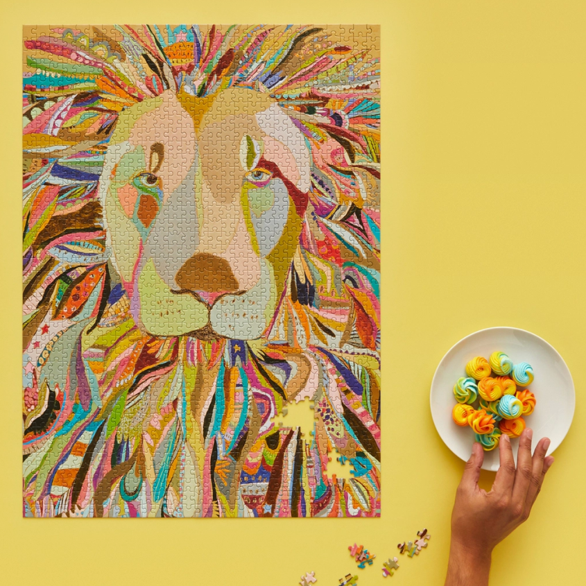 WerkShoppe - Majestic Lion Puzzle - KaraMarie