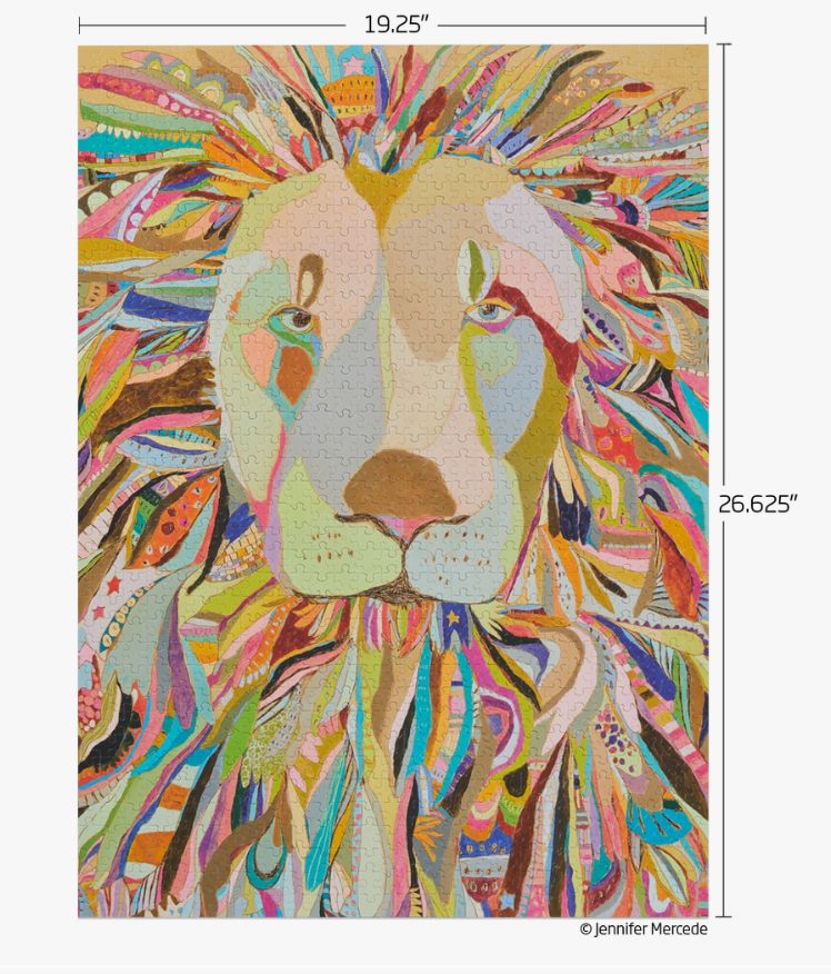 WerkShoppe - Majestic Lion Puzzle - KaraMarie