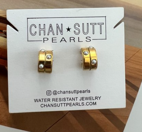 THE MEGAN EARRINGS {Waterproof Jewelry}