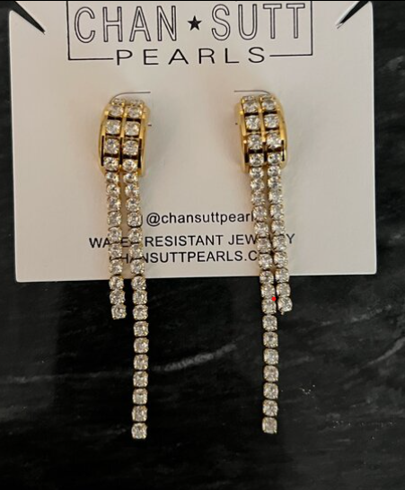 THE KHLOE HOOP EARRINGS {Waterproof Jewelry} - KaraMarie