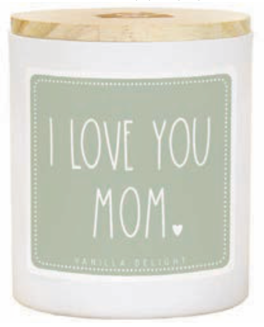 Simply Said Candle - Love You Mom - KaraMarie