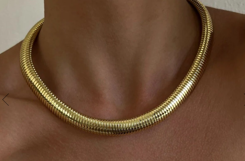 EMMA NECKLACE - Gold or Silver {Waterproof Jewelry}