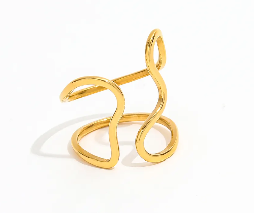 Open Curve Ring {Waterproof Jewelry}