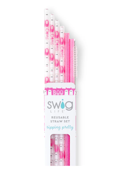 Swig Reusable Straw Set - HALLOWEEN/FALL - (Multiple Styles!)