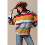 Color Crush Fuzzy Sweater {S-XL} - KaraMarie