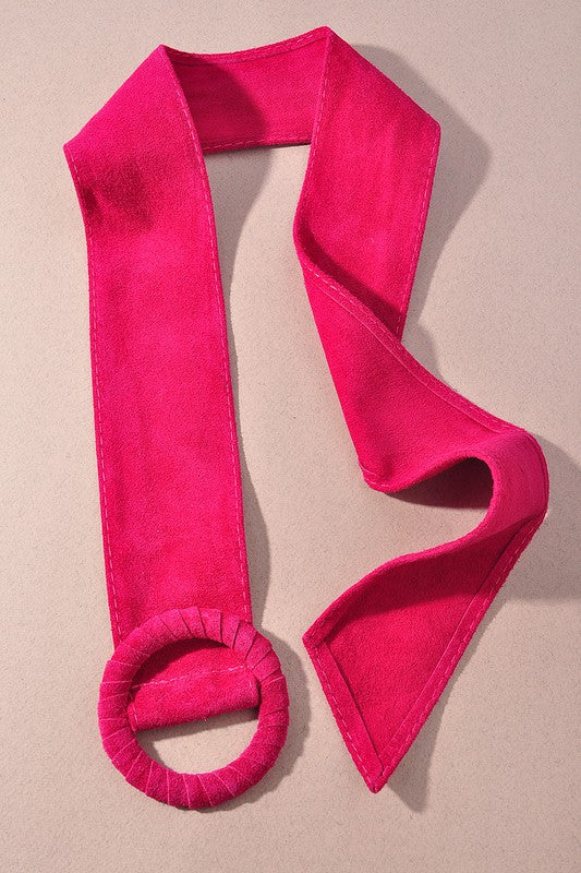 Suede Buckle Belts (Multiple Colors!)