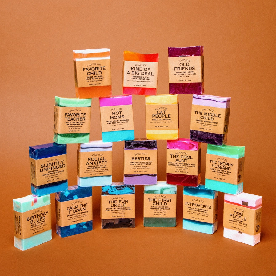 Sassy Handmade Soap Bars - Multiple Styles