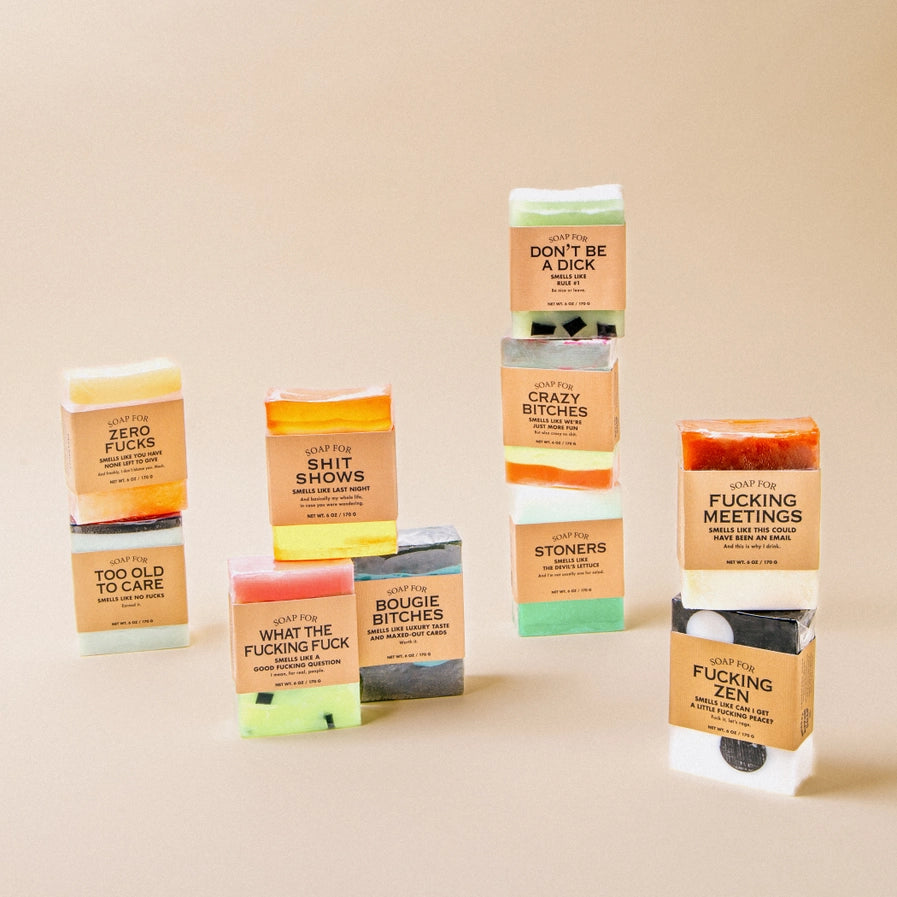 Sassy Handmade Soap Bars - Multiple Styles