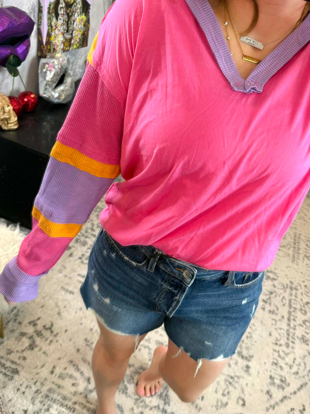 Block Party Hooded Pullover {S-XL} - KaraMarie