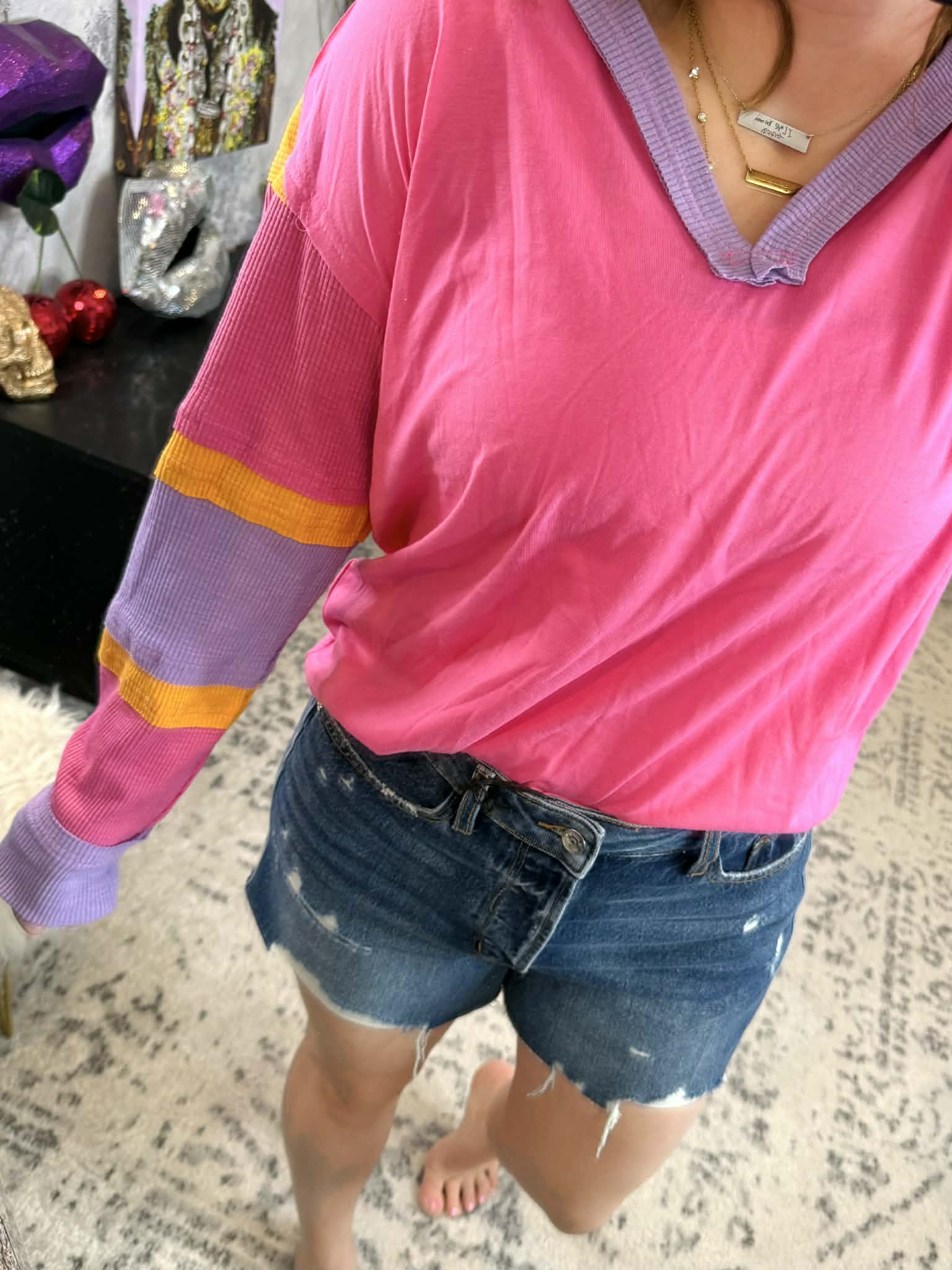 Block Party Hooded Pullover {S-XL} - KaraMarie