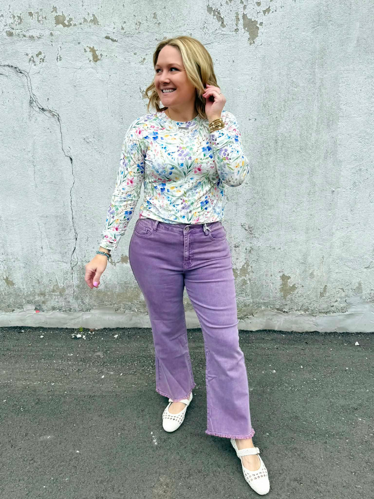 Playful Edge Denim Pants - Multiple Colors! {S-XL} - KaraMarie