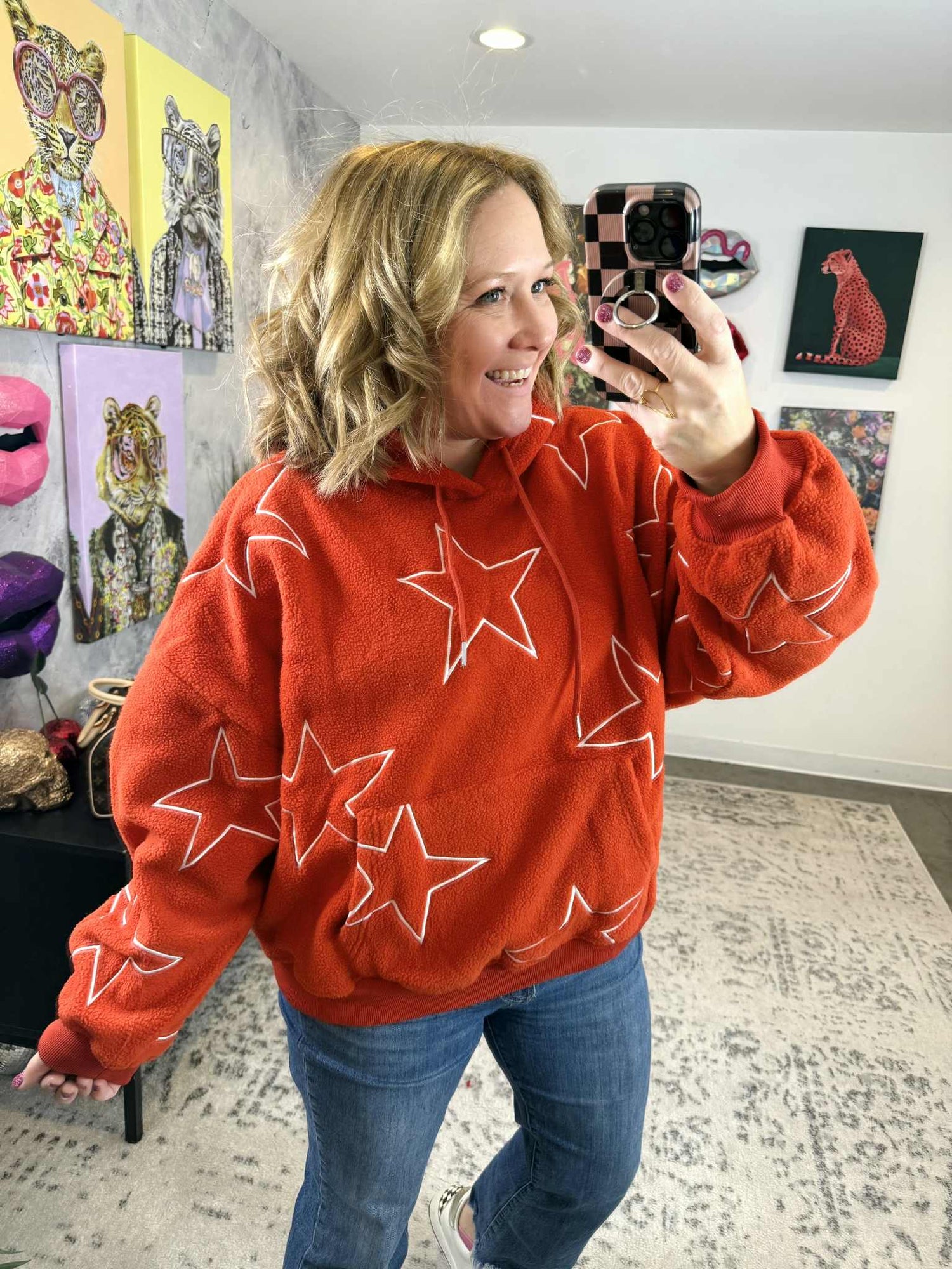 Twinkle Twinkle Hoodie in Pumpkin Spice {S-L}