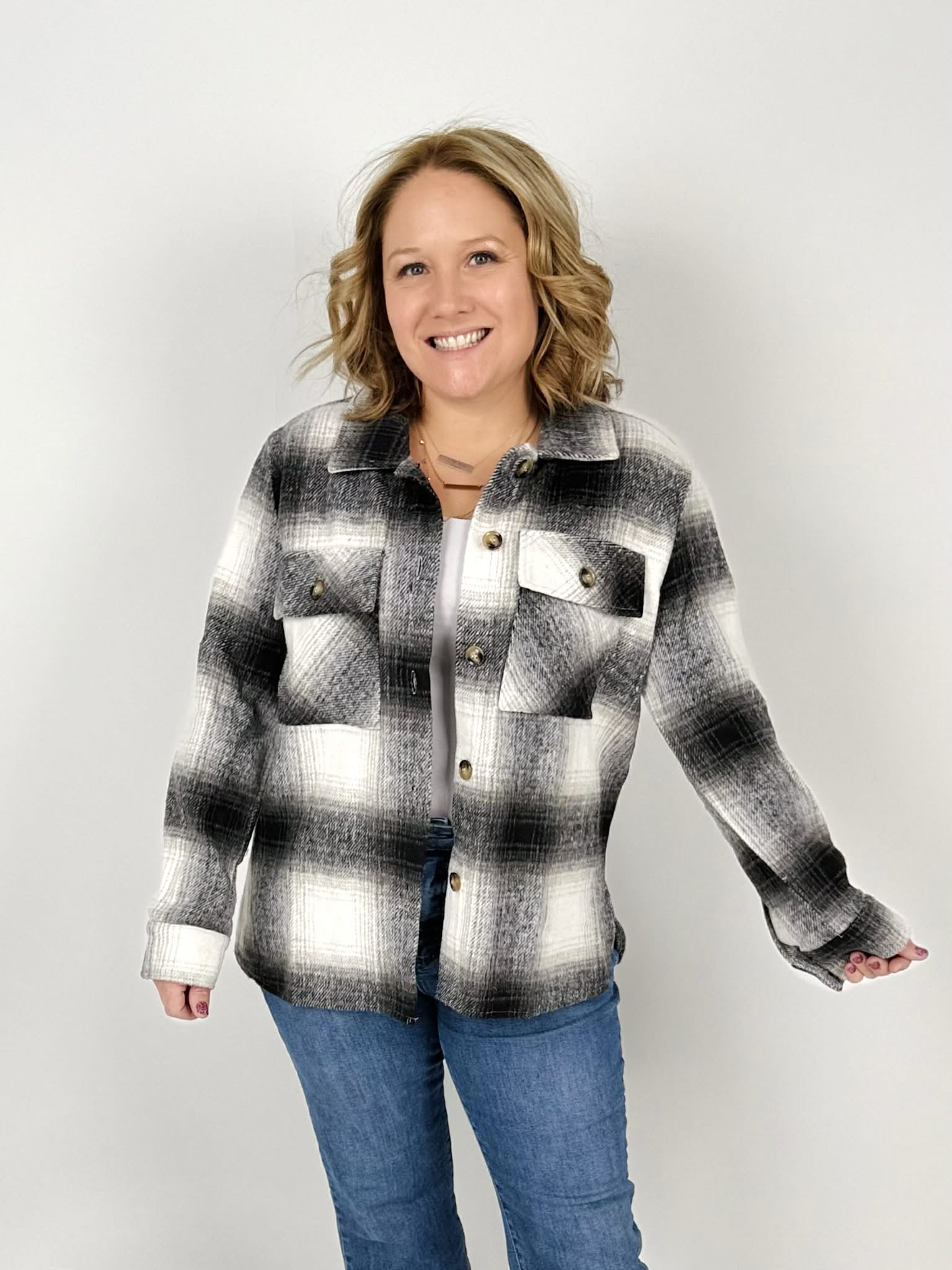 BLACK FRIDAY DEAL!! Cabin Shacket - Two Colors! {S-2X} - KaraMarie