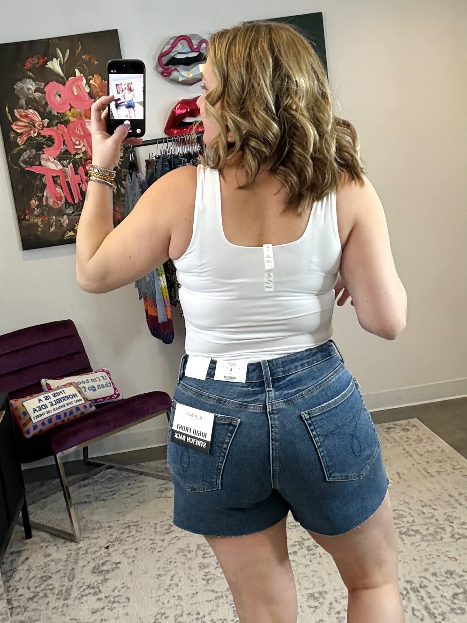 Judy Blue Wanderlust Distressed Shorts {S-3X} - KaraMarie