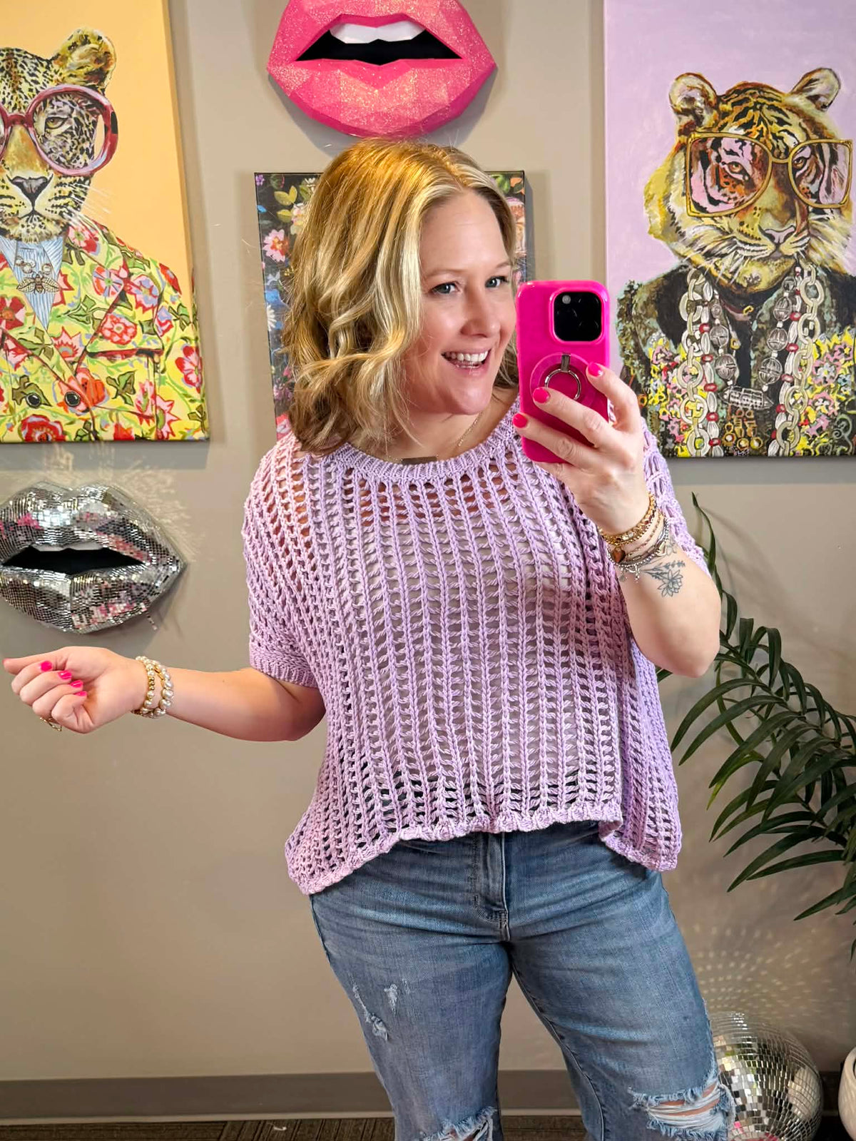 What You Want Top in Lavender {S-XL} - KaraMarie