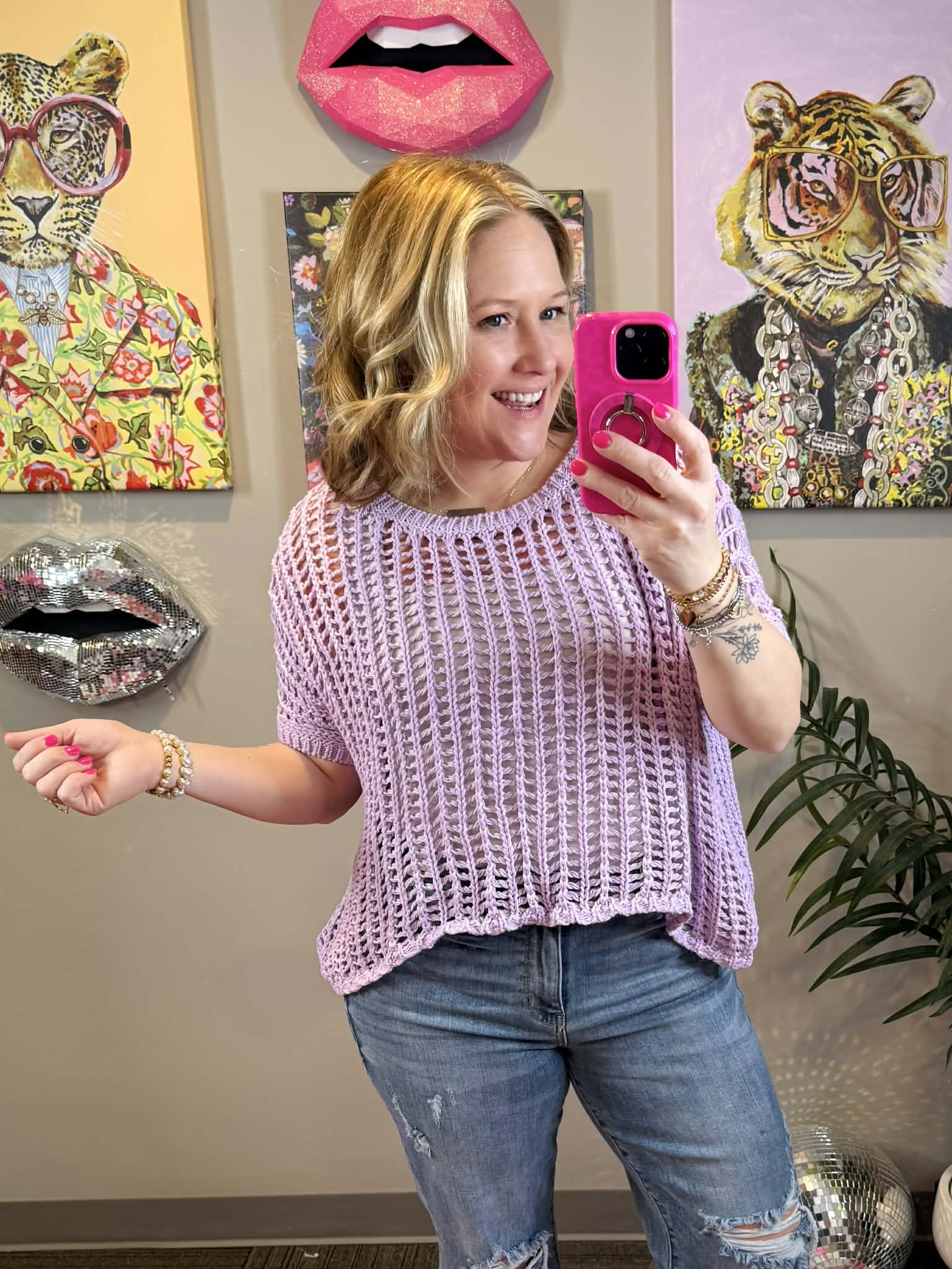 What You Want Top in Lavender {S-XL} - KaraMarie