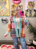 Vibe Block Cardigan {S-L} - KaraMarie