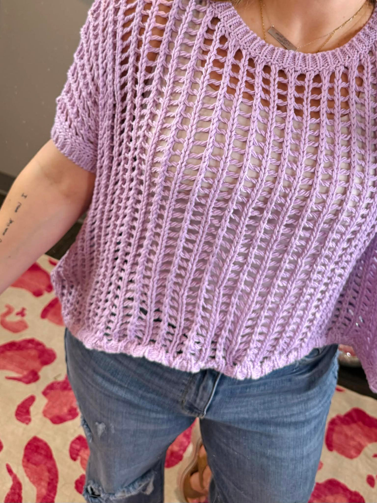 What You Want Top in Lavender {S-XL} - KaraMarie