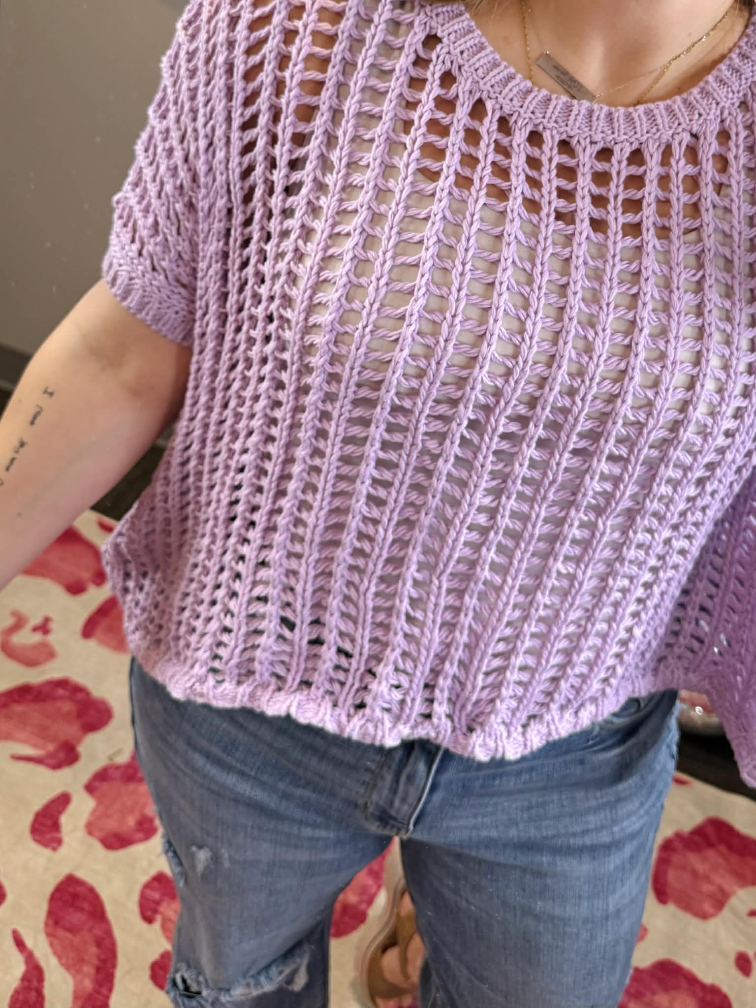 What You Want Top in Lavender {S-XL} - KaraMarie