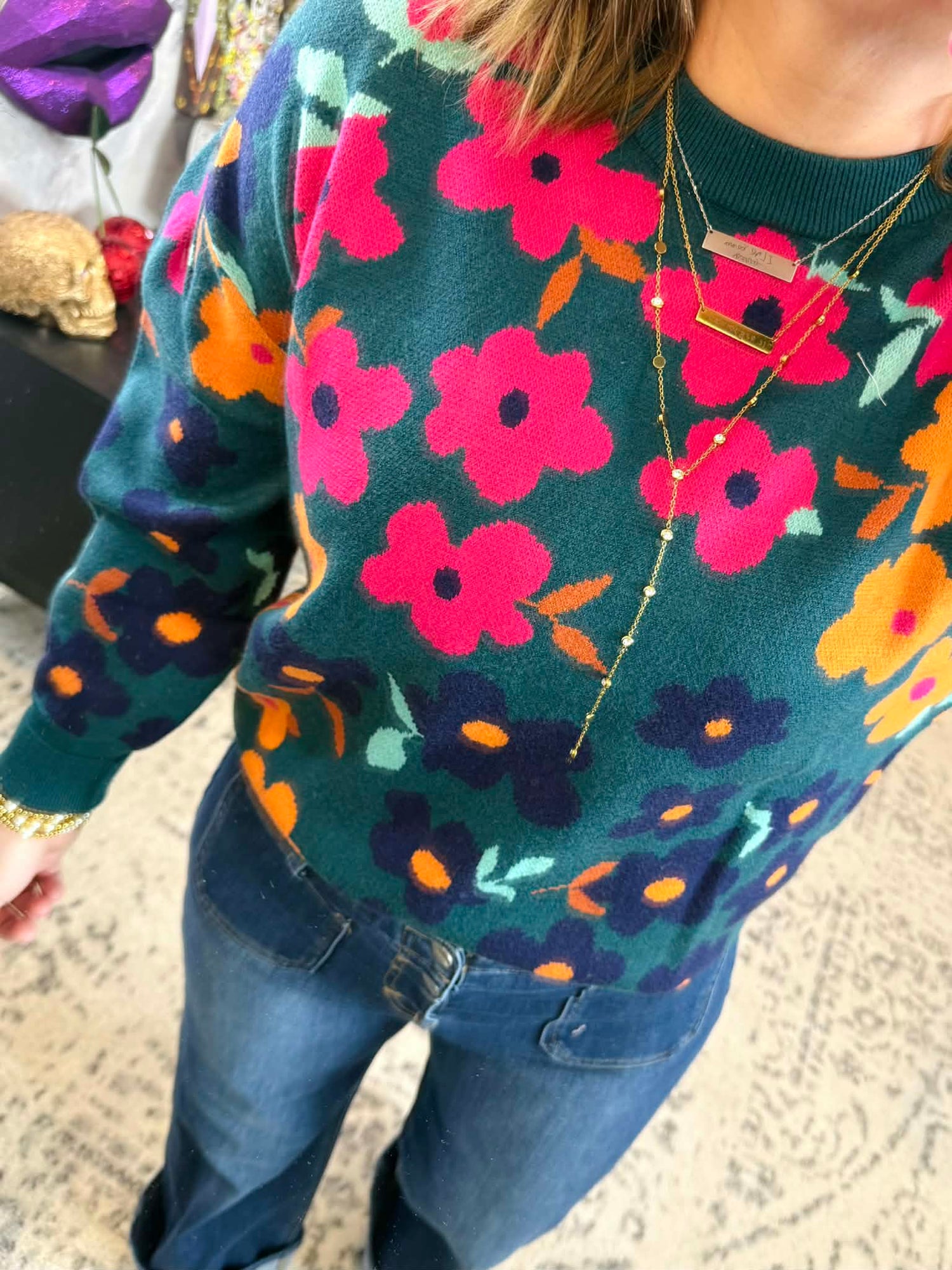 Statement Petals Sweater {XS-XL}