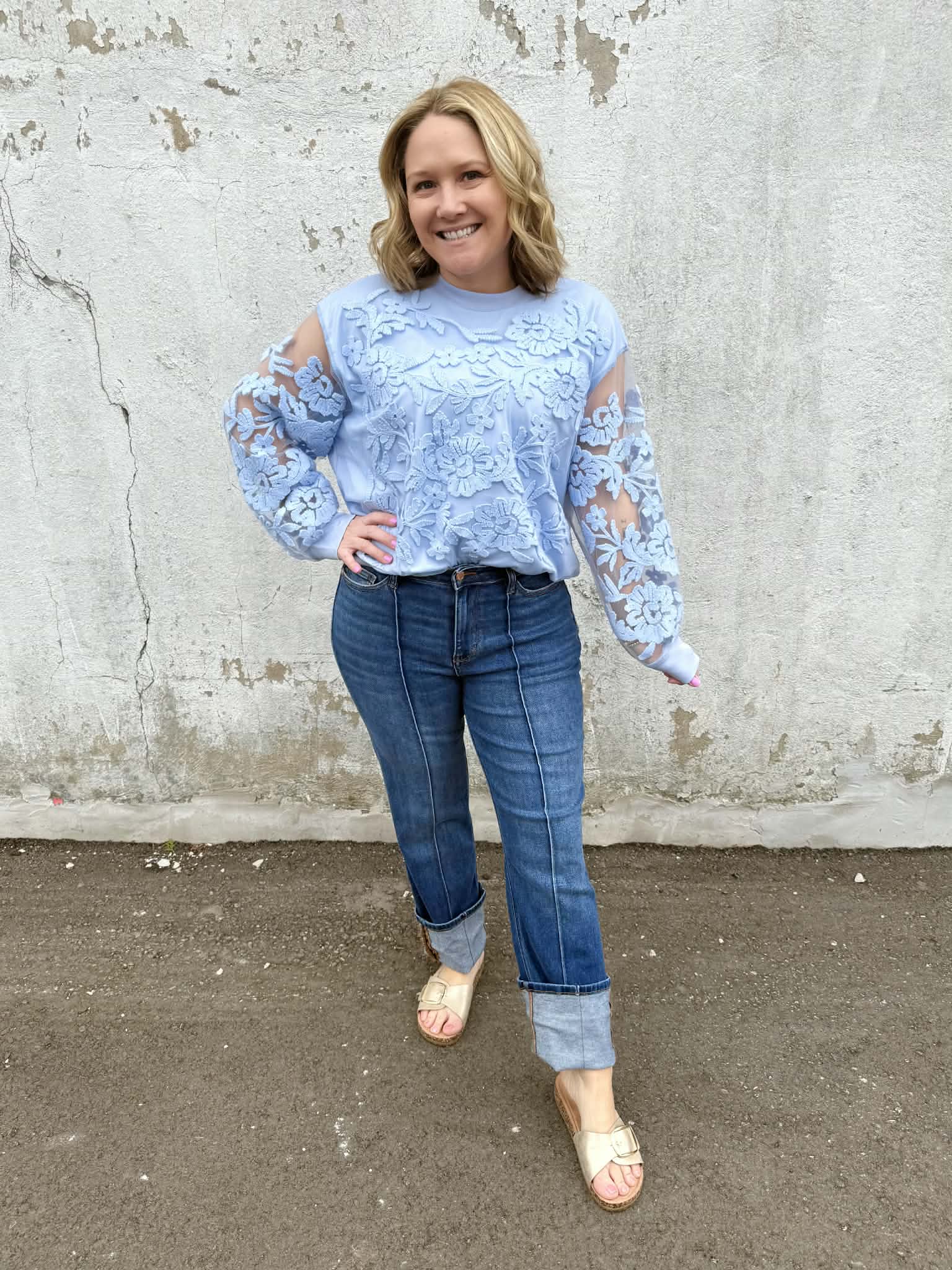 Bloom Illusion Top {S-3X} - KaraMarie