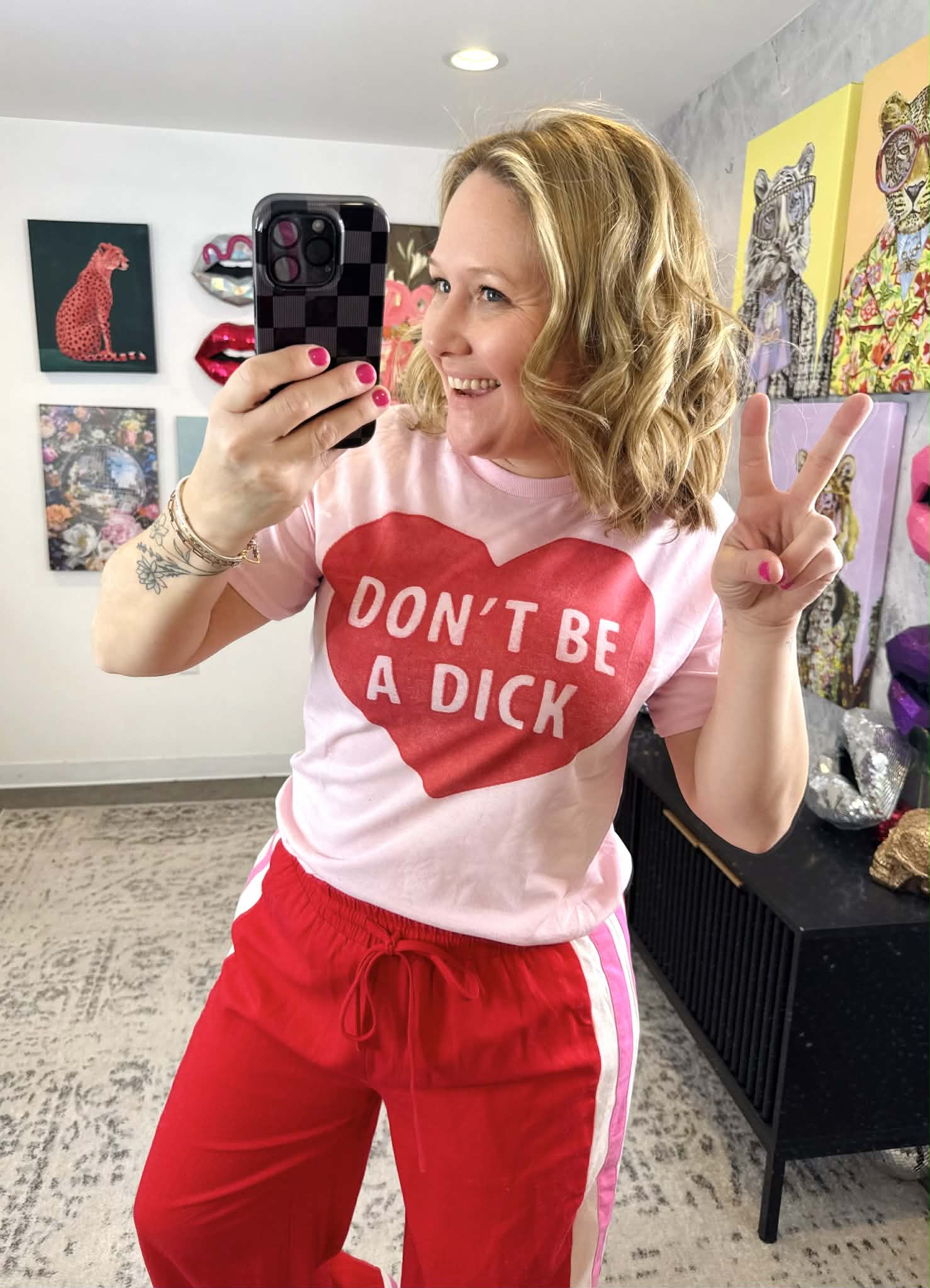 Don't Be a Dick Graphic Tee {S-2X} - KaraMarie