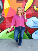 Essential Waffle V-Neck Top - Multiple Colors! {S-3X} - KaraMarie