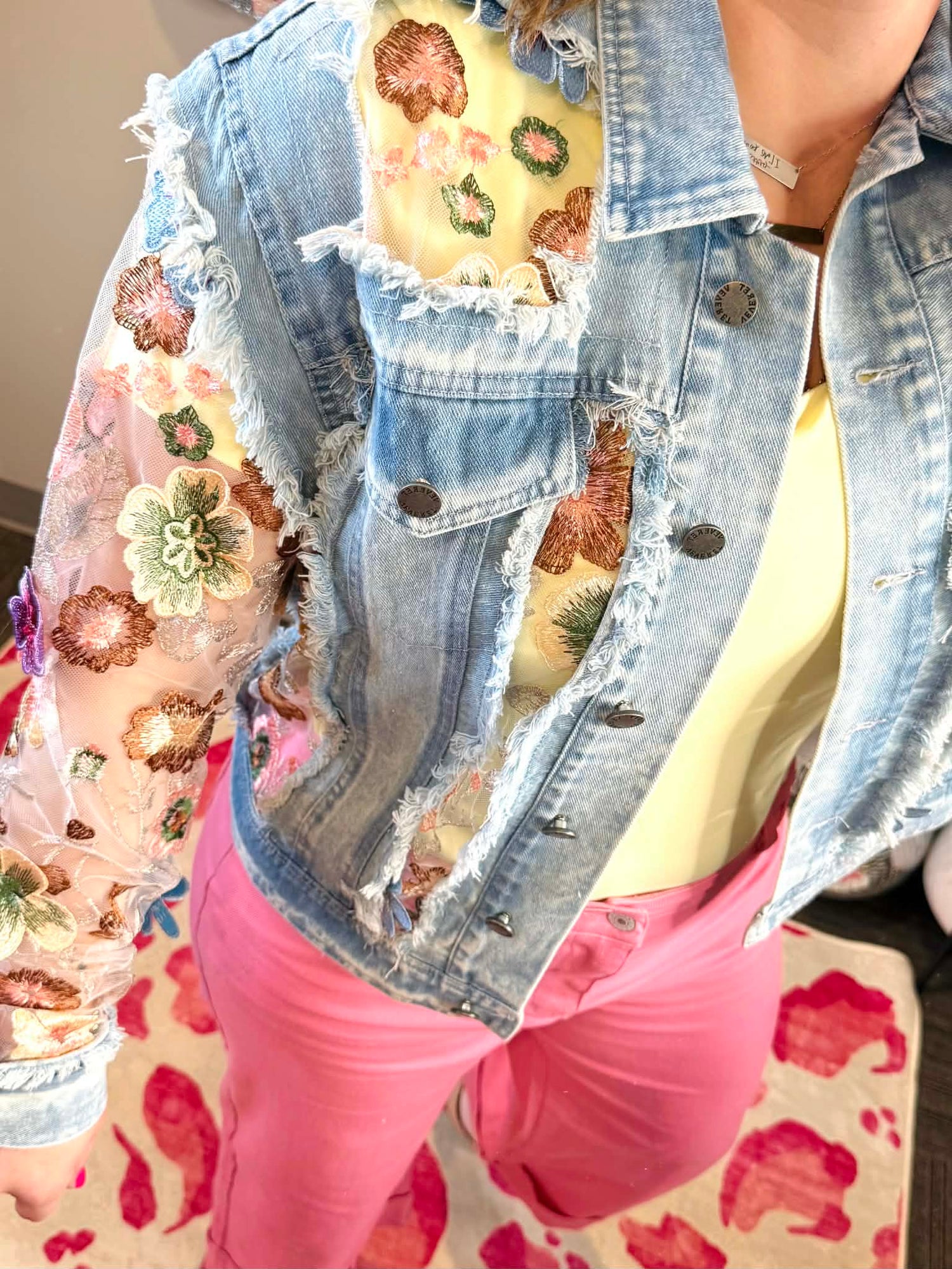 The Garden Edit Denim Jacket {S-L}