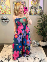 Big Blooms Jumpsuit {S-L} - KaraMarie