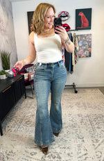 Judy Blue Soulful Flare Jeans {1-20W} - KaraMarie