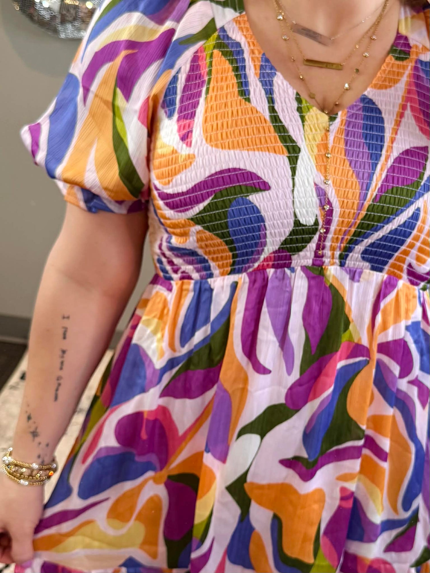 Blossom Burst Babydoll Dress {S-L}